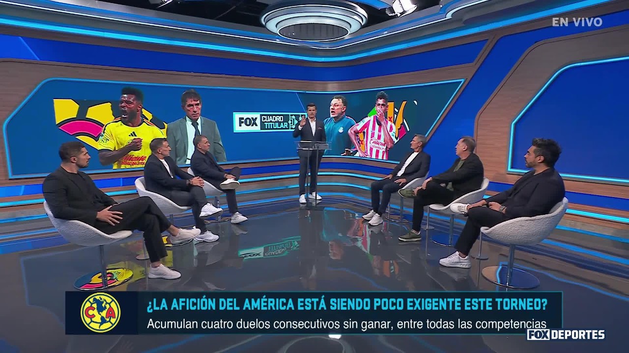 AMÉRICA y sus 4 PARTIDOS SIN GANAR, ¿cómo se levantarán las 'ÁGUILAS'? | Cuadro Titular