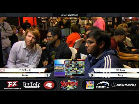 XDL 2 - Army + Kurry vs Karna + Denti - Losers Semifinals SSBU