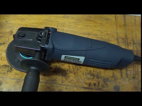 Harbor freight electric angle grinder unboxing & review