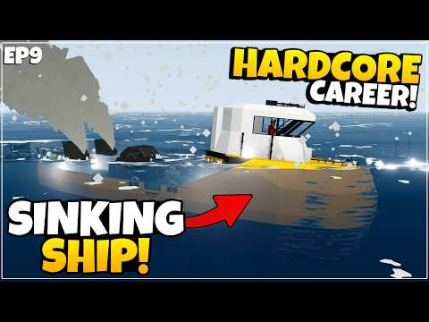 Our BRAND NEW TANKER Is SINKING! - Hardcore Career Stormworks  - EPISODE 9