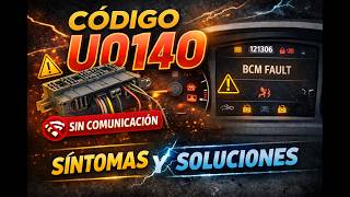 ❌ Guía Completa DTC U0140 | Significado, Causas y Diagnóstico del Módulo BCM【Actualizado 2026】❌