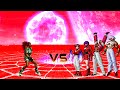 KOF Mugen Orochi Leona Vs Orochi Team