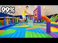 100 Extreme Bounce House Challenges But Only 1 Lets You Escape