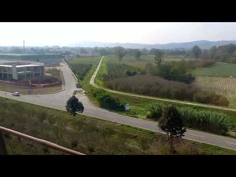 Viadotto Motta di Costigliole - Castagnole Lanze dal treno Asti-Alba - Bridge on the Asti-Alba train