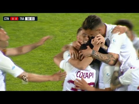 Highlights Catania-Trapani 1-2. 36^ Giornata SerieC 23.04.18 ©TrapaniCalcio.it