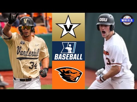 Vanderbilt vs #3 Oregon State (EXCITING GAME!) | Winner To Super Regionals | 2022 College Baseball