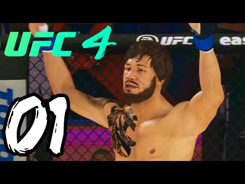 UFC 4 Career Mode - Part 1 - SLUGFESTS!