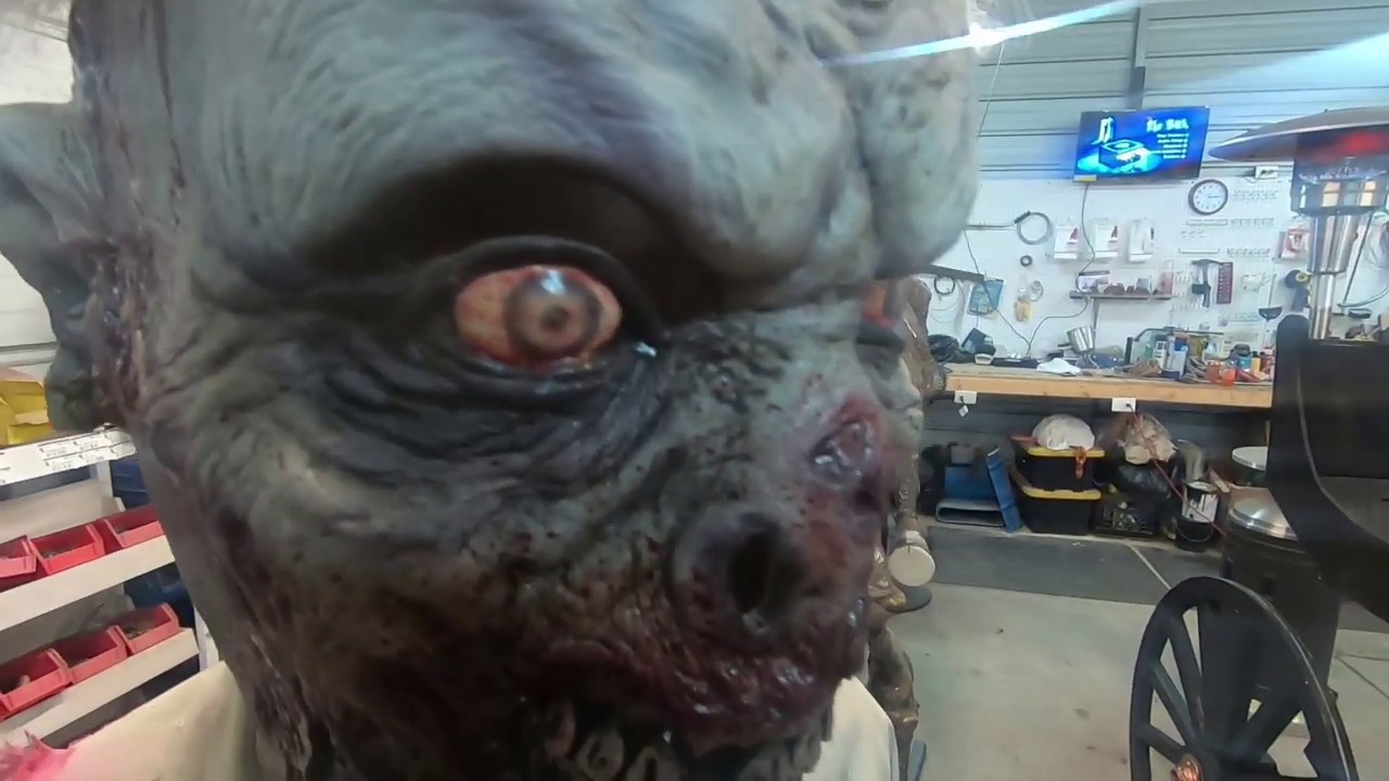 {  WARNING  }   REAL HUMAN SKELETON --  WORKING ON THE HORSE DRAWN HEARSE