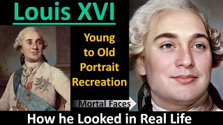 How Louis XVI Looked in Real Life- Young to Old- Mortal Faces