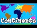 Kid Songs | Seven Continents Song for Children | The Continents Song