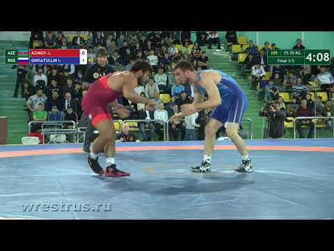Семёновский-2017. в.б. 70 кг. Джошкун Азимов - Ильдус Гиниятуллин. Бронза.