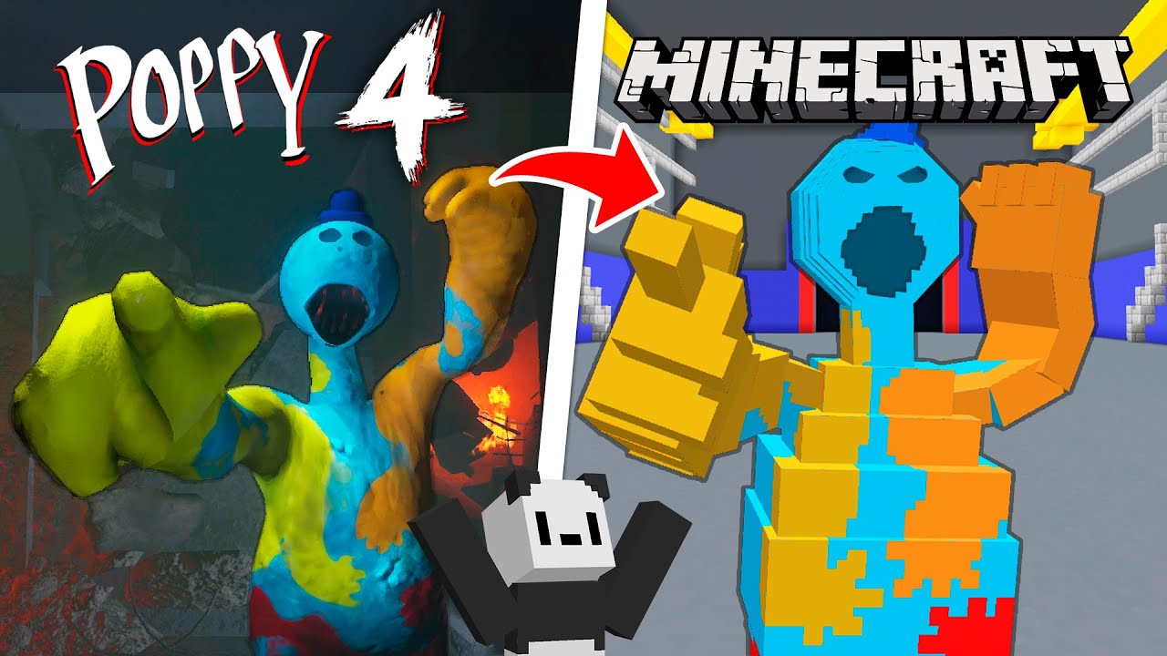 I RECREATE POPPY PLAYTIME 4 ON MINECRAFT