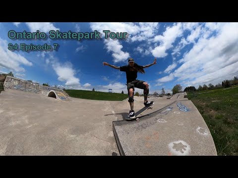 Ontario Skatepark Tour S4 Episode 7 - Northern Ontario Skatepark Tour