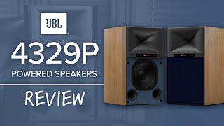 Video thumbnail for JBL 4329P Studio Monitor Powered Speakers || Professional Studio Quality Comes Home! by Audio Advice