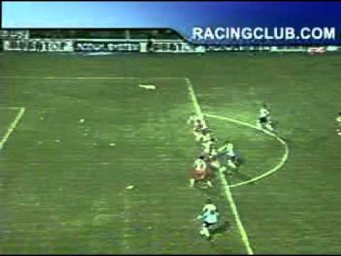 Clausura 2004 / Atl. Rafaela 1 - Racing 2 / Gol de Lisandro López
