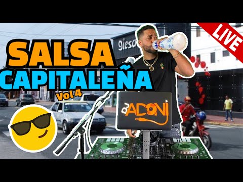 SALSA CAPITALENA MIX 🎤 SALSA CLASICA VOL 4 🔥 MEZCLANDO EN VIVO DJ ADONI 😱 CUANTA SALSA DURA