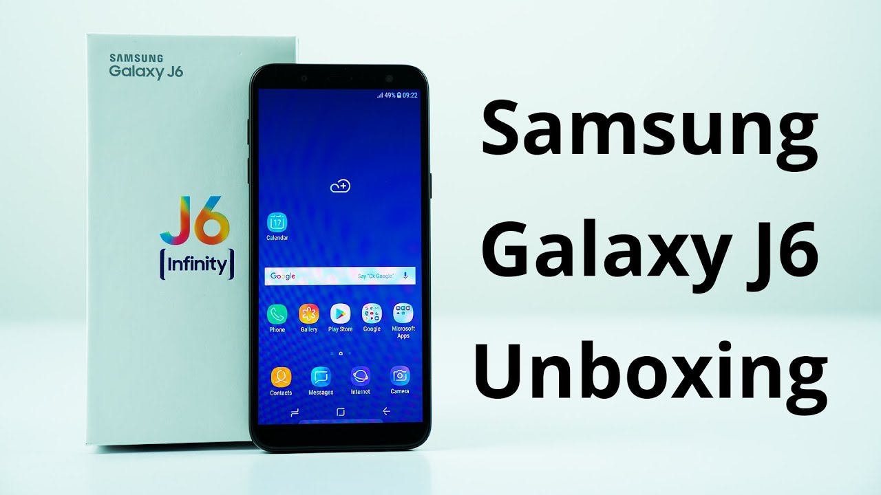 Samsung Galaxy J6 Unboxing