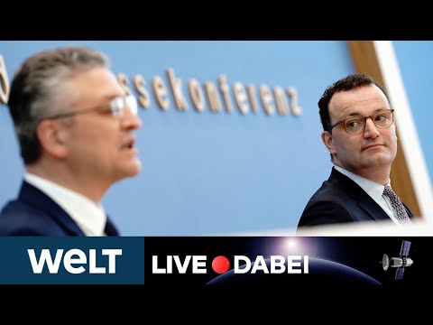Briefing Jens SPAHN & Lothar WIELER (RKI) zur aktuellen Corona-Lage in Deutschland | WELT LIVE DABEI