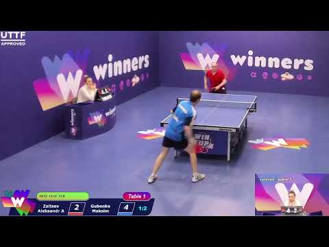 WINners CUP table 1 26.01 Zaitsev Aleksandr A - Gubenko Maksim 19:30
