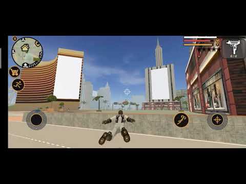 stealing helicopter 🚁 in Vegas crime simulator 😂😂