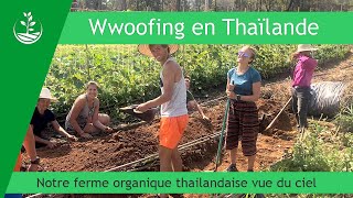 preview picture of video 'Notre ferme organique de Thaïlande vue du ciel'