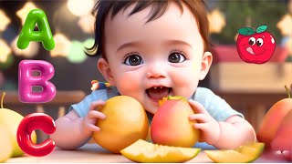 ABC Rhymes Song - A for apple - Alphabet song | Kids Spaceship & nursery poem