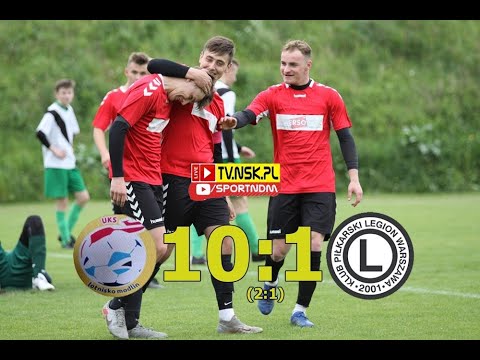 tv.nsk.pl [bramki] UKS/AKS Lotnisko Modlin - KP Legion Warszawa 10:1 (2:1) 2022-05-14 g. 15:00