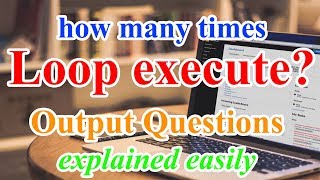 Important Loop based Output Questions in Java | ICSE Class 10 Computer