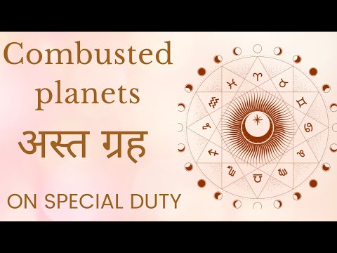 Combusted planets (अस्त ग्रह) in Astrology - Learn Predictive Astrology : Video Lecture 2.2