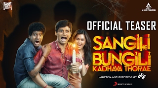 Sangili Bungili Kadhava Thorae - Official Tamil Teaser | Jiiva, Sri Divya, Soori  | Atlee