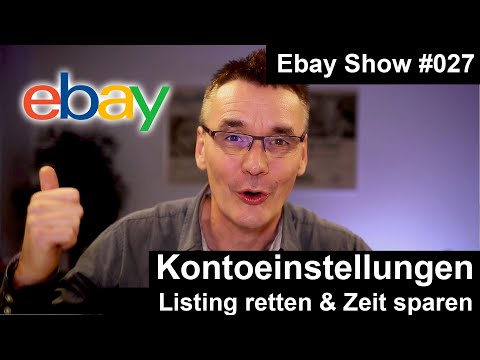 Wichtige Kontoeinstellung in Ebay | #027 | Baygraph