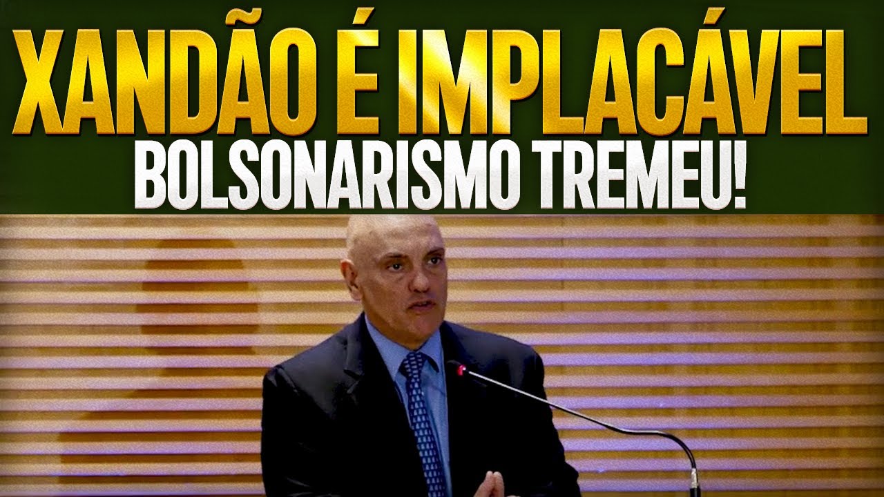 ALEXANDRE DE MORAES RESSURGE DESTRUINDO BOLSONARO! EDUARDO SENTIU O BAFO QUENTE NA NUCA!