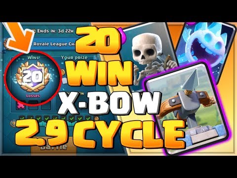 20 WINS XBOW CYCLE 2.9 LIVE GAMEPLAY!