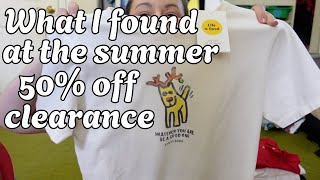 Shopping for Fall Finds in the Summer Sale | What I Bought to Resell Online