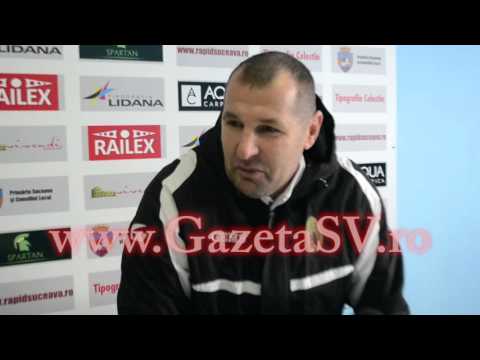 Rapid Suceava - Ceahlaul: 3-0 (conferinta de presa)