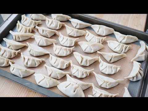 🧧PORK & CHIVE DUMPLINGS [Potstickers]: My go-to recipe