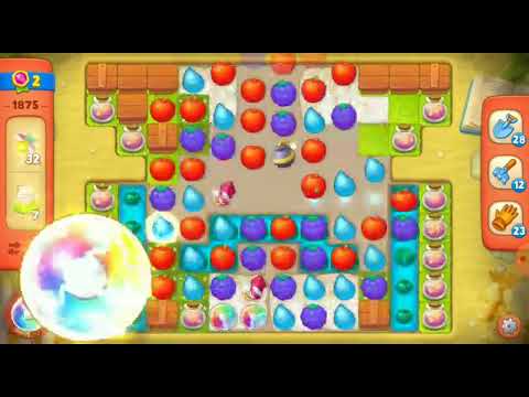 Gardenscapes Level 1875 - No Boosters