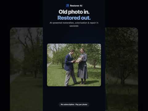Restorer AI - Restore Photos video thumbnail