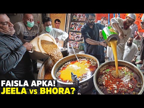 JEELA vs BHORA | 150KG Chanay in Desi Ghee | Shake N Flex, Ultimate Taste | Lahore vs Karachi