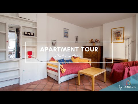 Apartment Tour // Furnished  26m2 in Paris – Ref : 1034746