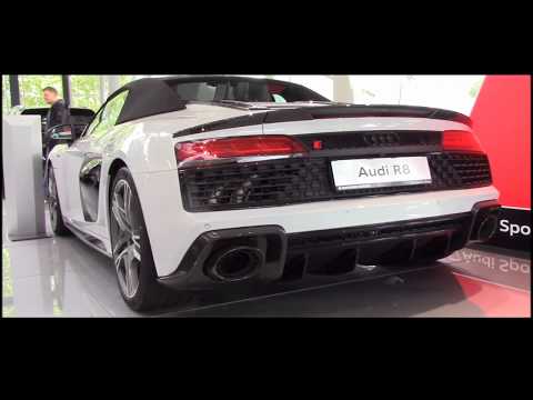 First looks at the new 2019 Audi R8 Spyder V10 Performance Quattro