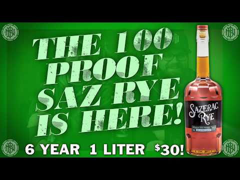 Sazerac Rye 100 Proof! - Short & Sweet Review