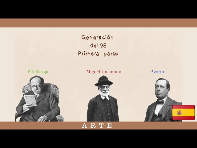 Vídeo relacionado con Los vascos del 98: unamuno, barojay maeztu