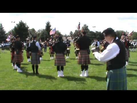 Nassau County Firefighters Pipes and Drums @ Nassau Feis 2012, NCFF Feis Set
