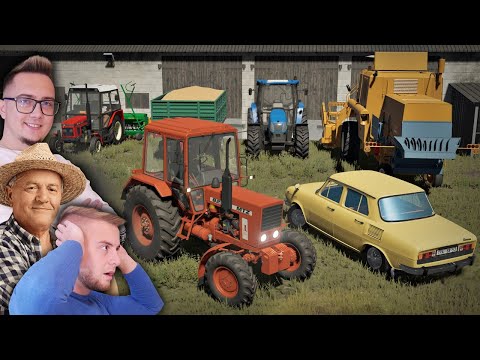 Oglądamy CIĄGNIK u Gienka na Gospodarstwie [MTZ 82] 😱 Wykopki Ziemniaków 😍 "od Biedaka" #54 🔥 FS22