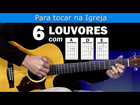 COMO TOCAR MUITOS LOUVORES apenas com 3 ACORDES - Prof. Sidimar Antunes