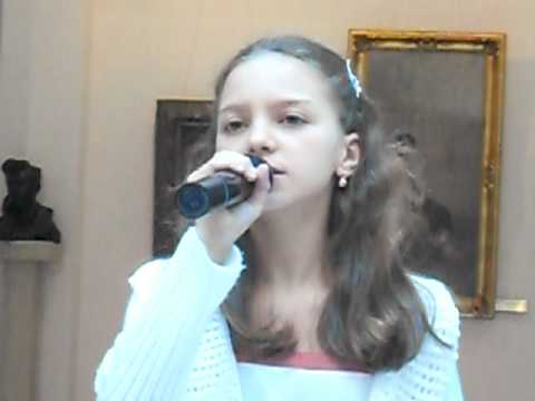 Ioana Lucia Berechet - "Il mio papa" recital -Muzeul de Arte Constanta martie 2012