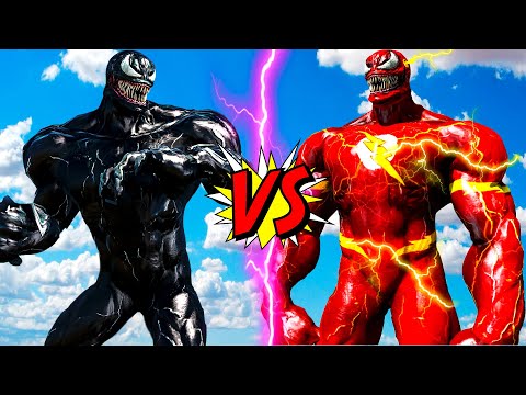 FLASH VENOM VS VENOM - EPIC BATTLE