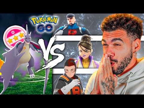 MEGA CHARIZARD SHINY 100% SOLANDO TODOS OS LÍDERES ROCKETS - POKEMON GO | Cris |