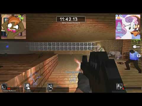 Button Mash and Sweetie Belle play Left 4 Dead 2 Minecraft Village
